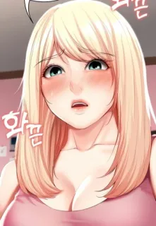 😳 动漫, 女孩, 金发, 脸红, 女人 telegram sticker