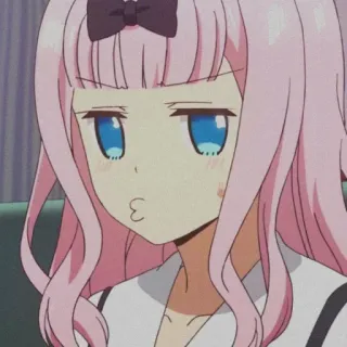 😗 Chika Fujiwara Kaguya-sama: Love Is War anime, chika, fujiwara, cute, girl telegram sticker