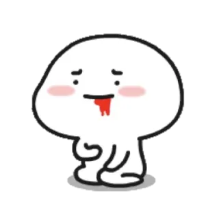 💉 carino, cartone animato, sangue, mostro telegram sticker
