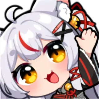 👋 Anime, Kawaii, Vtuber, Charakter telegram sticker