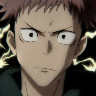 ✨ Itadori Yuji Jujutsu Kaisen Anime, Manga, Personaje, Itadori Yuji, Jujutsu Kaisen telegram sticker