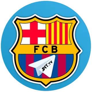 ❤ FCB soccer, football, team, barcelona, club telegram sticker