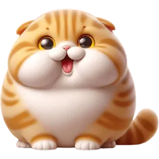 😆 mèo, động vật, dễ thương, thú cưng, vật nuôi, vui vẻ telegram sticker