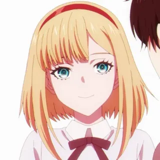 🥀 Anime, Ragazza, Bionda, Personaggio telegram sticker