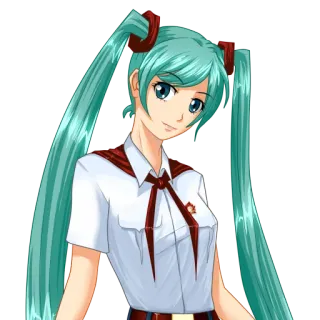 Hatsune Miku (Everlasting Summer) (Part 1) telegram stickers