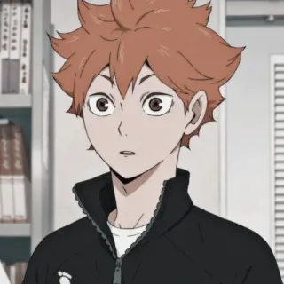 🏐 Hinata Shoyo Haikyuu!! Anime, Haikyuu, Hinata Shoyo, Voleibol, Personaje telegram sticker