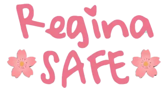 😌 Regina SAFE Regina, SAFE, pink, flowers, cute telegram sticker