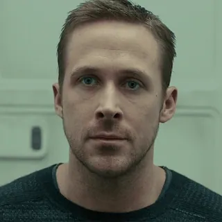 😐 Ryan Gosling Ryan Gosling, actor, celebrity, portrait, face telegram sticker