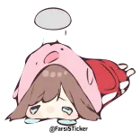 😭 @mizutama_ อนิเมะ, เศร้า, น่ารัก, คาวาอิ, Mizutama, ร้องไห้ telegram sticker