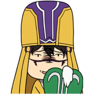 😈 Anime, Pegatina, Personaje, Dibujo animado whatsapp sticker