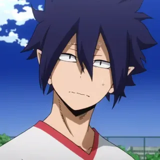🎭 Tamaki Amajiki My Hero Academia Аниме, Манга, Тамаки Амаджики, Моя геройская академия, Персонаж whatsapp sticker