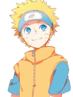 😇 Naruto Anime, Manga, Cartone animato, Ninja, Bambino telegram sticker