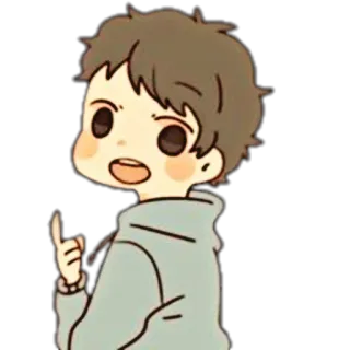 🥡 Cartoon, Junge, Anime, Figur, Süß telegram sticker