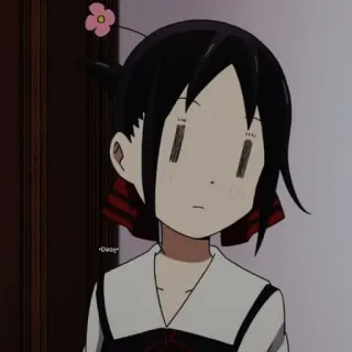 🌺 Kaguya Shinomiya Kaguya-sama: Love Is War daddy 애니메이션, 카구야 님은告백받고 싶어, 러브 이즈 워, 카구야 시노미야 telegram sticker