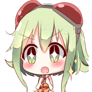 ✨ Anime, Niedlich, Manga, Mädchen, Kawaii, Chibi telegram sticker