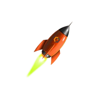 🚀 ракета, космический корабль, запуск, космос, транспорт, путешествие, исследование telegram sticker