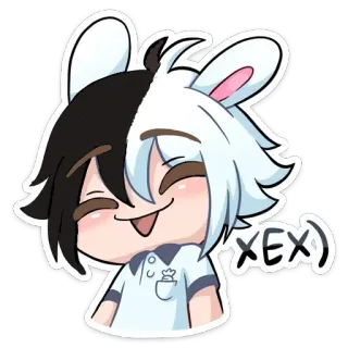 😃 XEX) 애니메이션, 스티커, 캐릭터, 만화, 귀여운 telegram sticker