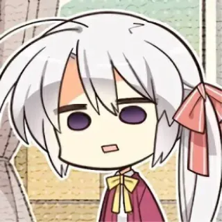 🙈 Anime, Manga, Kreskówka, Słodkie, Dziewczyna, Chibi telegram sticker