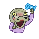 Aggretsuko telegram stickers