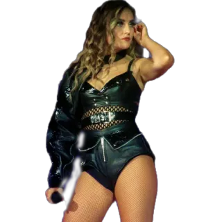 🧐 mulher, cantora, apresentação, concerto, moda, artista whatsapp sticker