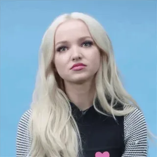 💧 Dove Cameron celebrità, donna, ritratto, attrice, cantante telegram sticker