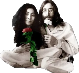 The Beatles telegram stickers