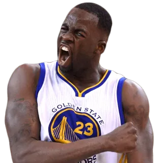 🏀 Draymond Green Pallacanestro, Sport, Golden State Warriors, Draymond Green, Giocatore telegram sticker
