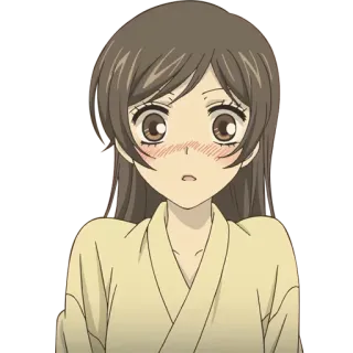 😳 Nanami Momozono Kamisama Kiss Anime, Carino, Ragazza, Manga, Timida telegram sticker