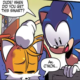 SANIC telegram stickers