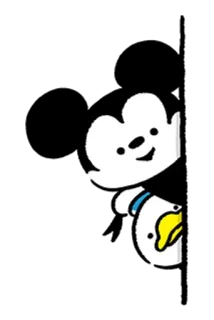 Mickey Mouse & Friends♪by Kanahei  @SeanChannel whatsapp stickers