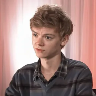 👤 Thomas Brodie-Sangster acteur, portrait, célébrité, homme telegram sticker