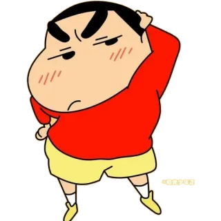 ❤ Shin-chan ชินจัง, อนิเมะ, การ์ตูน, ตัวละคร, ตลก telegram sticker