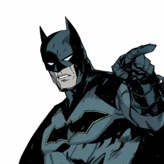 👆 Batman Batman, DC Comics, Superhero, Comics telegram sticker