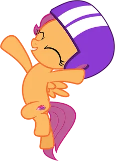 😃 Scootaloo My Little Pony Cartoon, Pony, Pegasus, Freundschaft, Süß, Sticker whatsapp sticker
