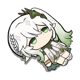 🌱 Nahida Genshin Impact Nahida, Genshin Impact, anime, trò chơi điện tử, nhân vật, dễ thương, kawaii telegram sticker