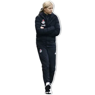 👩 ТВОЕ 女性, ジャケット, 冬, スポーツウェア, 寒い, ロシア telegram sticker