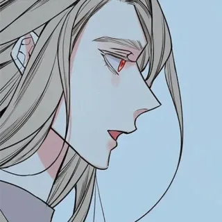 🧬 Anime, Manga, Retrato, Ilustración, Personaje, pelo largo telegram sticker