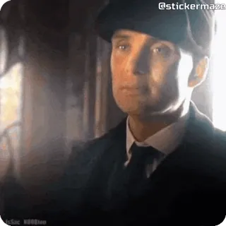 🧢 Thomas Shelby Peaky Blinders peaky blinders, cillian murphy, thomas shelby, serie, gangster, drama, mann, schauspieler whatsapp sticker