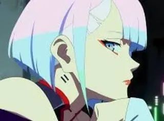 🤨 Lucy Kushinada Cyberpunk: Edgerunners อนิเมะ, ไซเบอร์พังก์, เอดจ์รันเนอร์ส, ลูซี่, ไซเบอร์พังก์ เอดจ์รันเนอร์ส telegram sticker