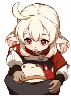 💣 Klee Genshin Impact klee, genshin impact, anime, spel, chibi, schattig, kawaii telegram sticker