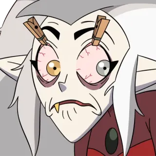 🥱 Eda Clawthorne The Owl House 만화, 지침, 피곤한, 에다, 올빼미 하우스 telegram sticker