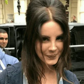 😊 Lana Del Rey Lana Del Rey, cantora, celebridade, artista, músico telegram sticker
