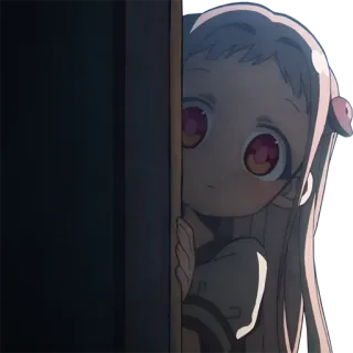 👀 Yashiro Nene Toilet-bound Hanako-kun Anime, Chica, Dibujo animado, Lindo, Asomarse, Chica anime telegram sticker