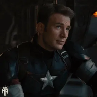 🛡 Captain America Avengers Captain America, superhero, Marvel, movie character, Chris Evans, comic book character telegram sticker