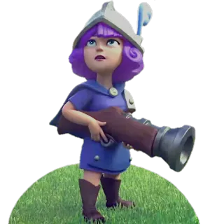 😮 archer, musketeer, woman, game, character, fantasy telegram sticker