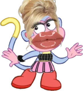 💅 Dessin animé, Drôle, Parodie, Dora l'exploratrice, Babouche, Sticker, Meme telegram sticker