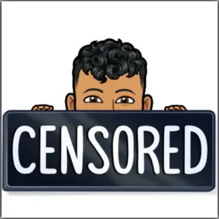🤐 CENSORED เซ็นเซอร์, สติกเกอร์, การ์ตูน telegram sticker