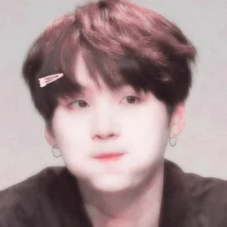 😀 Suga Suga, BTS, K-pop, певец, айдол, музыкант whatsapp sticker