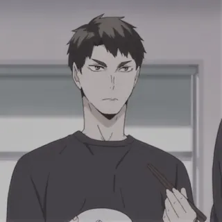 💷 Hajime Iwaizumi Haikyuu!! Anime, Manga, Haikyuu!!, Hajime Iwaizumi, Aoba Johsai, Seijoh, Volley-ball telegram sticker