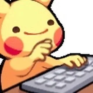 ⌨️ Meme, Digitando, Computer, Tastiera, Internet, Divertente telegram sticker
